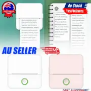 Doodle Dash Printer, Note buddy Mini Portable Printer Bluetooth Pink White GifQT