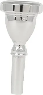 JWQFBC Tuba Mouthpiece, 14 Mm, for Wind Instruments, Musical Parts, Silver