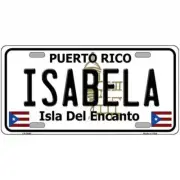 Isabela Puerto Rico Metal Sign