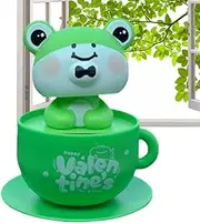 Car Dashboard Ornaments - Car Dash Decorations - Solar-Powered Shaking Head Doll with Animal Design for Inside Home Computer Interior