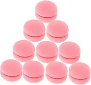 BATHVEVE 10pcs Sponge Curling Iron Rollers Women Hair Curlers Rollers Heatless Curler for Short Long Hair Diy Styling Tools