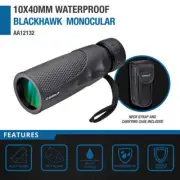 Barska AA12132 10x 40mm Blackhawk Waterproof Hunting Compact Monocular