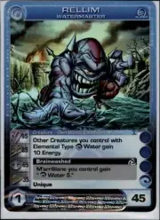 (cc1026) RELLIM Chaotic Card (Courage 95 Power 85 Wisdom 65 Speed 35 Energy 45)
