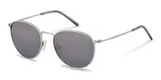 Rodenstock R1426 D Men's Sunglasses Silver Size 54