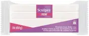 Premo Sculpey Polymer Clay 1lb White Tranlucent