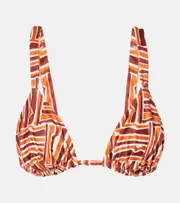 [Faithfull] Faithfull Printed bikini top AU 6 multicoloured