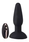 Rechargeable Anal Vibrator Dilator Butt Plug Vibrating Soft Silicone