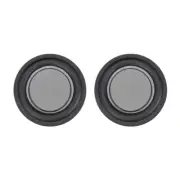 2Pcs 1.5" 40mm Bass Speaker Passive Radiator Rubber Vibration Plate DIY Repair