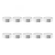 ORIGIN8 BIKE BICYCLE HEADSET SPACER ALLOY 10mm x 1in SILVER BAG of 10