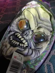 Vtg Pumpkin Time Monster Mask From K-Mart Deteriorating Still Scary W/tags