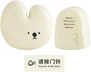 Generic Wireless Doorbell Waterproof Home Welcome Doorbell 50m Long Distance Self-Powered Doorbell for Home Classroom