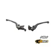ASV Grey Brake and Clutch Lever Set For Ducati Monster 821 2014-2020