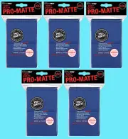 500 ULTRA PRO BLUE PRO-MATTE Standard Size Card Sleeves Deck Protectors CCG