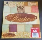 DCWV~ The Rustica Stack~ 48 sheets~ 12"x12"~ Printed Paper