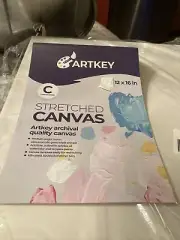 Artkey Canvas Panels 12X16” Inches Pack Stretched Canvas 100% Acid Free Paint