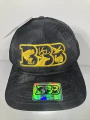 BBB Bass Bucks Birds Richardson Mens Hat Baseball Mesh Snapback Black Kryptek