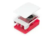 Raspberry Pi Official Case with Fan Red / White for Raspberry Pi 5 Model B (The
