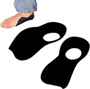 Flat Feet Arch Support Insoles - 3/4 Support Soles for Women Flat Shoes,Orthopedic Corrector for Cushioning for Heels and Keeping Balanced for Walking, Hiking, and