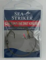 Sea Striker LBR Live Bait Single Treble Hook King Mackerel Rig