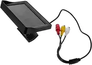 1Set Backup Camera Monitor for Car Easy Install LCD Display with Dual Av Input for Enhanced Rearview Safety Image Compatible with Various Devices