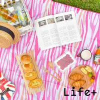 在飛比找PChome24h購物優惠-Life Plus Pic艾樂摩 折疊式防潑水多用野餐墊 (