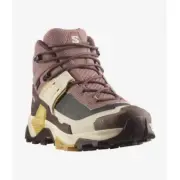 SALOMON Women's X Ultra 5 Mid Gore-Tex Hiking Boots - 9.0 - Burlwood French R...