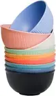 Lightweight Wheat Straw Cereal Bowls Unbreakable Dinner Dishes Bowl Set Dishwash