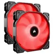 Corsair Air Series AF140 LED Low Noise 140mm Fan - Red - 2 Pack