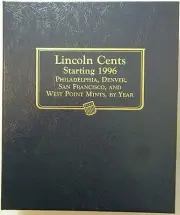 Whitman Classic Coin Album # 4919, Lincoln Cents 1996- 2024, New