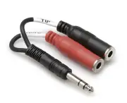 Hosa YPP-117 1/4" TRS to Dual 1/4 TSF Y CABLE - NEW - PERFECT CIRCUIT