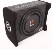 AS8DF 8 Inch 600 Watts 4-Ohm down Fire Shallow Mount Flat Enclosed Sub Woofer fo