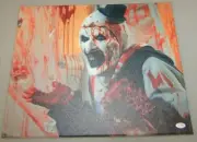 Terrifier 'Art The Clown' David Howard Thornton Hand Signed 16"x20" Canvas ACOA