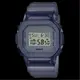 CASIO 卡西歐 G-SHOCK 午夜迷霧 金屬錶殼 半透明錶帶 經典方型-霧灰藍(GM-5600MF-2)[秀時堂]