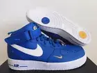 NIKE AIR FORCE 1 MID QS "40TH ANNIVERSARY" BLUE JAY SZ 10.5 [DR9513-400]