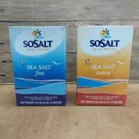 在飛比找蝦皮購物優惠-義大利SOSALT 細海鹽 粗海鹽 鹽之花遵循傳統方式手採又