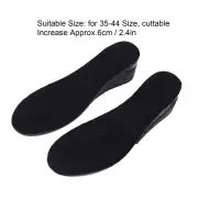 3 Layers Heels Lift Inserts Breathable Heels Height Increase Insole Adjustab ADS