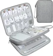 CILLA Electronics Organizer Travel, Travel Cord Organizer Case, Compact Elect...