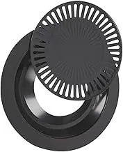 1Pc Korean Non Stick Barbecue Grill Plate BBQ Cookware for Home Gatherings Capacity Meat Pan for Indoor Outdoor Use Heat Resistant and Design