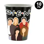 Friends TV Theme 266ml 9 OZ Paper Cups 10PK - Kids Birthday Party Tableware