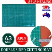 A3 5Ply Self Healing Cutting Mat Double-Side Art Craft DIY PVC Thick Board AU