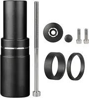 Cycle Stem Extender | 28.6mm Adjustable Aluminum Alloy Ride Handlebar Raiser - Head up Raiser, Neck Extender for Mountain Cycle, Road Cycle