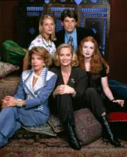 Alicia Witt Christine Baranski Dedee Pfeiffer in Cybill 1995 Tv Old Photo