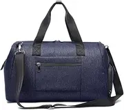 JSEIAJB Hand Bill Shoulder Bag Wet and Dry Separation Fitness Bag Large Capacity Shoe Bin Luggage Bag Portable Rod Bag