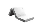 Foldable Foam Mattress Cot Trifold Sofa Bed Extra Thick Sleeping Floor Mat Portable Camping Travel Cushion Bamboo Cover