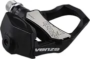 Venzo Sealed Cycling Road Bike Bicycle Clipless Pedals 9/16" with Cleats - Compatible with Look Keo (NOT Compatible with Shimano SPD-SL or Look