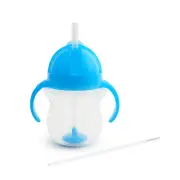 Munchkin Any Angle 6m+ Baby/Toddler Weighted Straw Trainer Drink Cup Asst 207ml