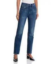 DL1961 Kristy Cigarette SculptSystem High Rise Jeans in Moon Lake