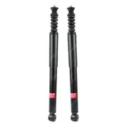 2x Rear KYB Excel-G Shock Absorbers for Renault Clio MKIII I4 FWD Hatch 06-10