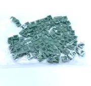 100+ Pieces LEGO 1x1 Sand Green Plate Brick NEW