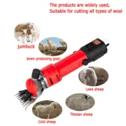 9 /13 Straight Teeth Rechargeable Sheep Shearing Scissor Electric Wool Scissors